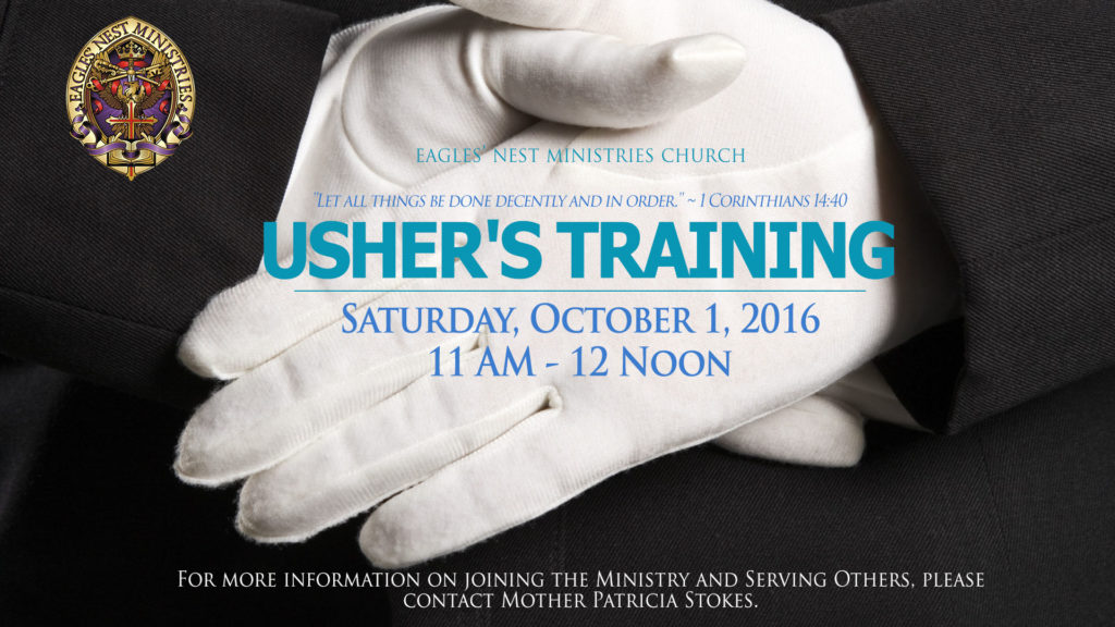 church usher training pdf